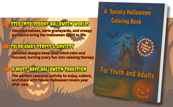 A Spooky Halloween Coloring Book