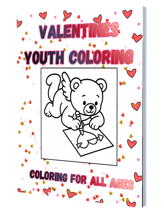 Valentines Youth Coloring